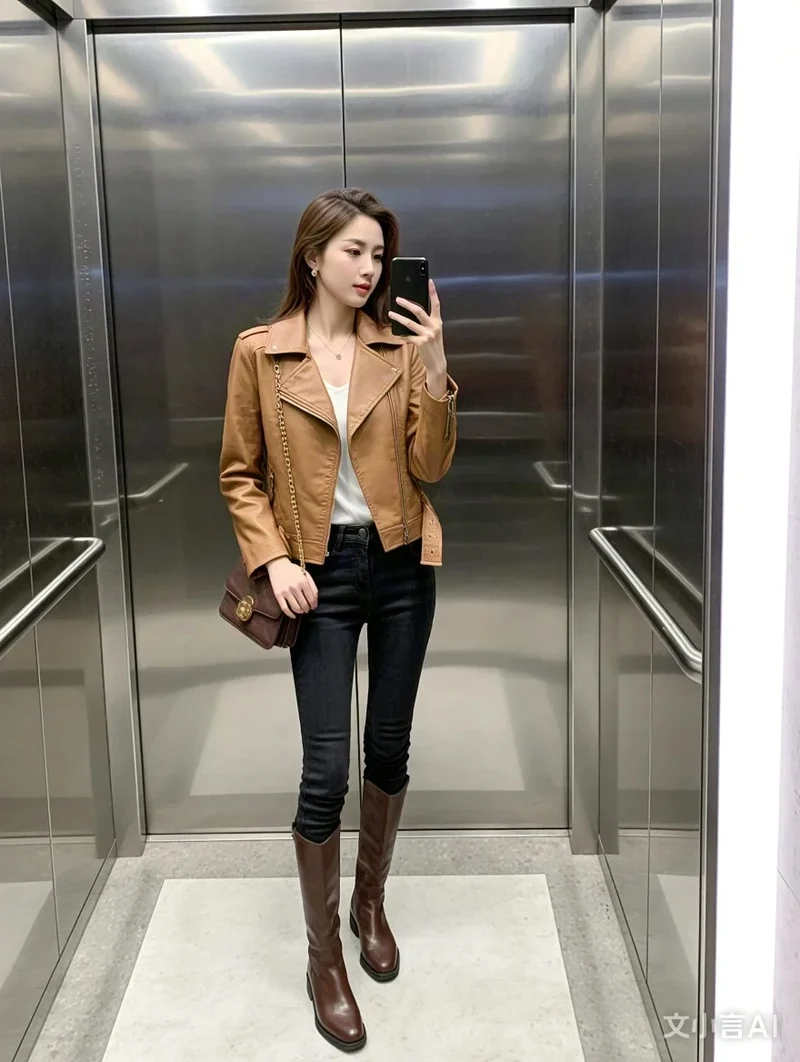Phong cách nổi bật cùng áo khoác biker phong cách cá tính