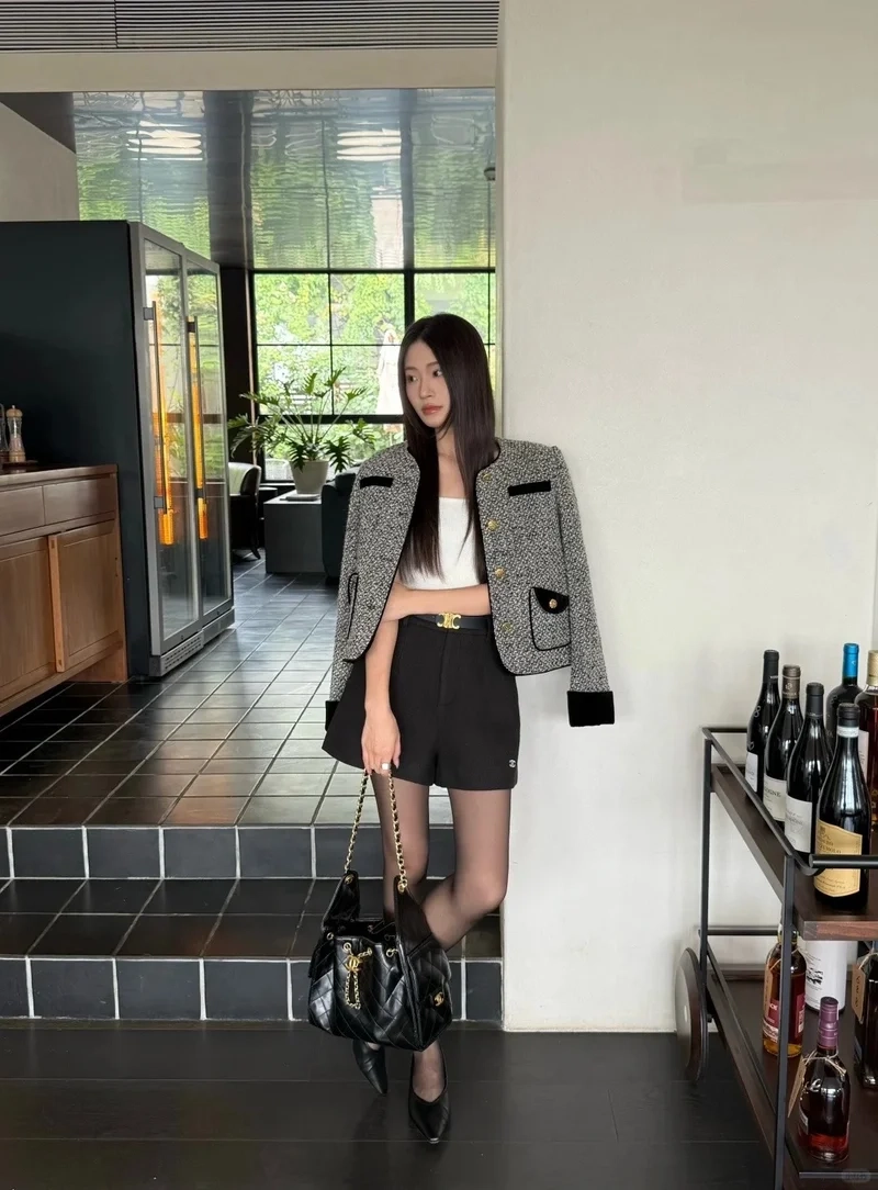 Chọn ngay áo khoác tweed ảnh sản phẩm đẹp chuẩn form