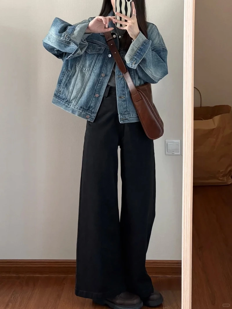 Giữ ấm hiệu quả nhờ áo khoác denim mùa đông