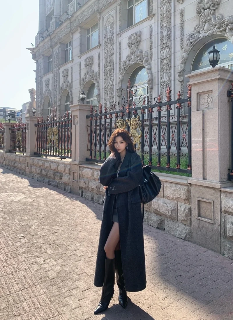Dễ phối mọi style nhờ áo khoác măng tô dễ phối