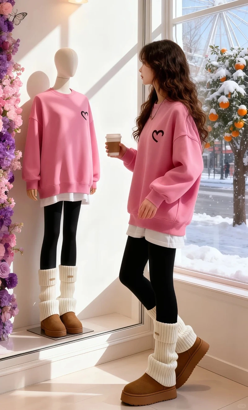 Chuẩn gu giới trẻ với áo sweater phong cách hàn quốc