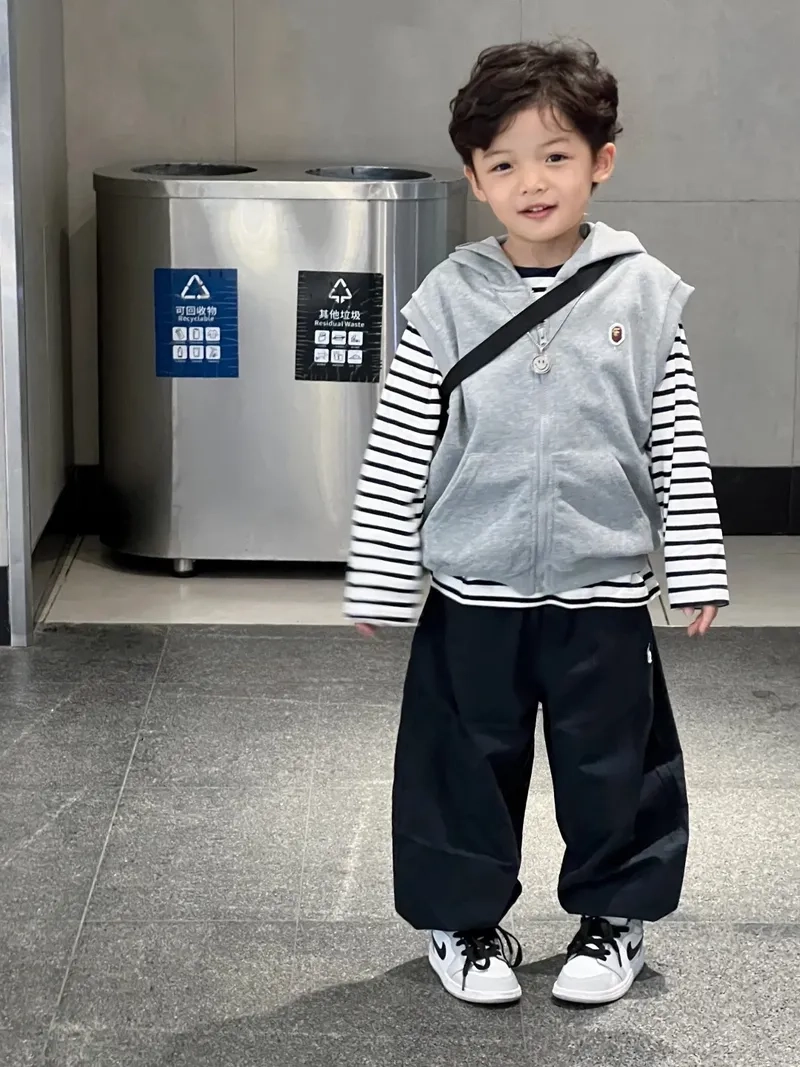 Gu phối đồ bé trai phong cách hàn quốc