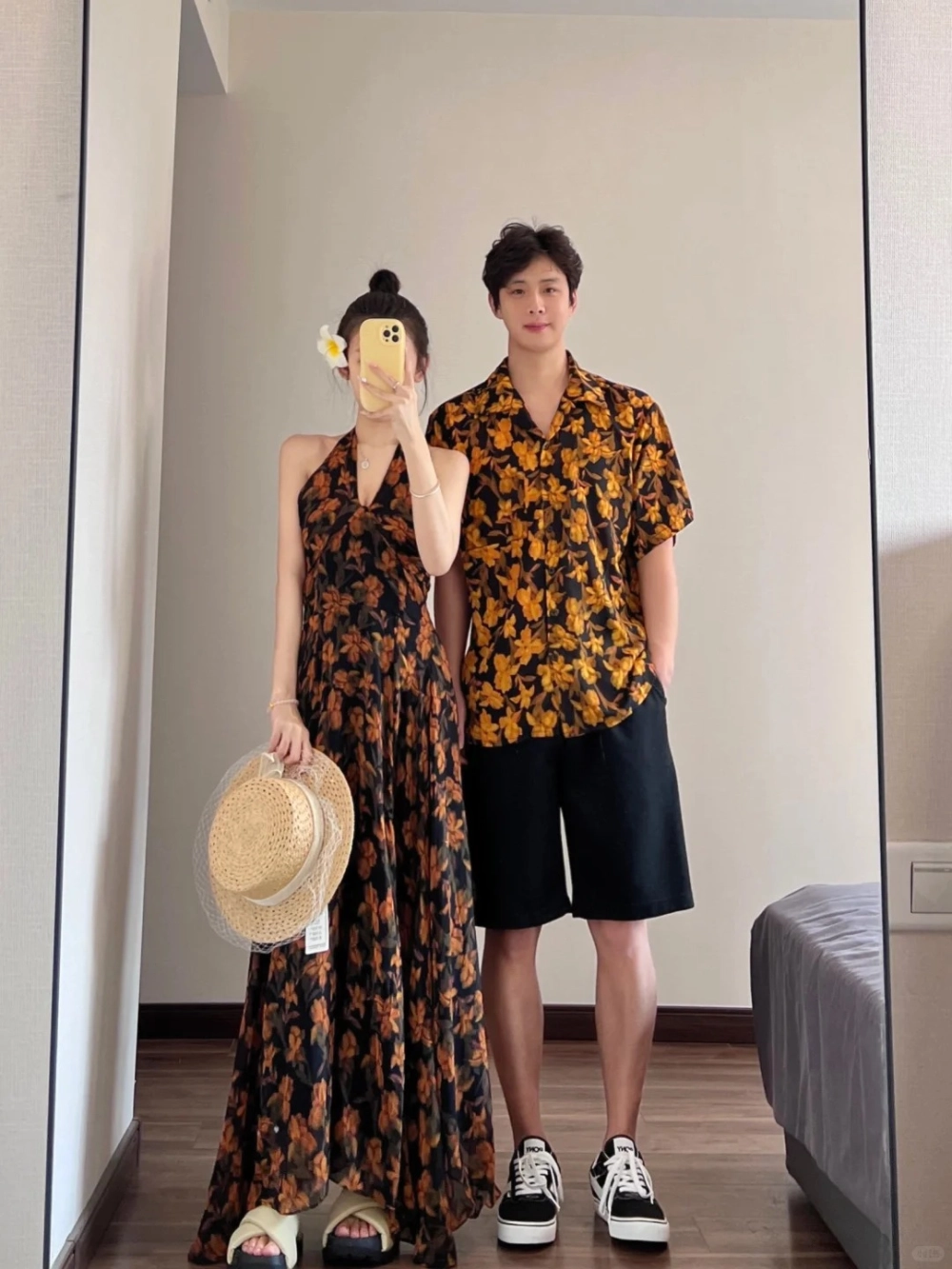 Đồ đôi đi biển cho người béo giúp che khuyết điểm hiệu quả