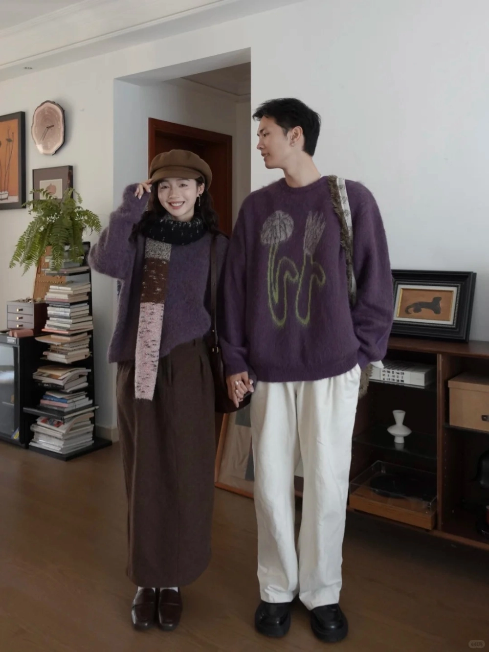 Đồ đôi du xuân miền nam với chất liệu lanh mát mẻ