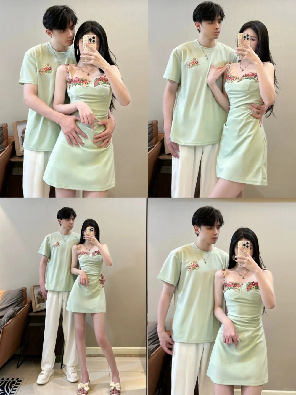 Bộ sưu tập set đồ đôi tone pastel mới nhất