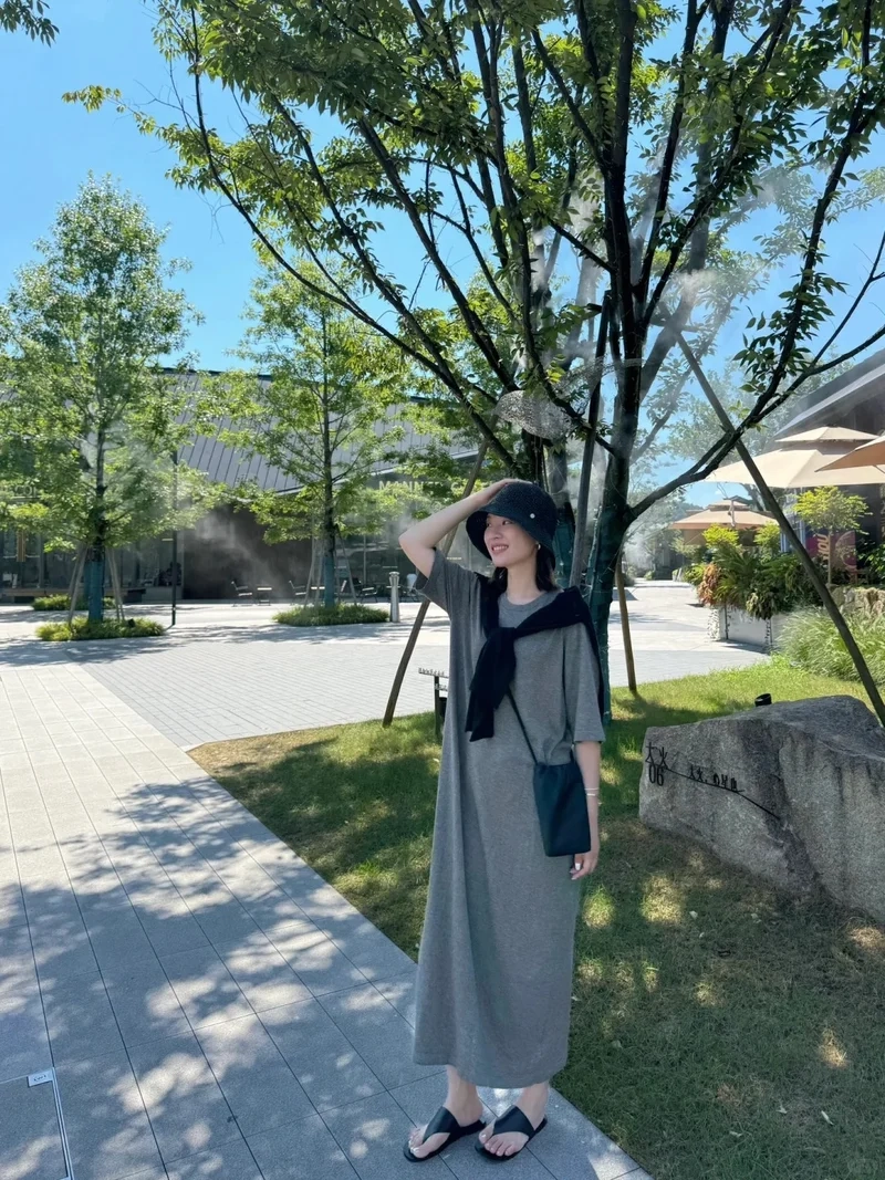 Style Hàn Quốc xinh đẹp với váy suông phong cách Hàn