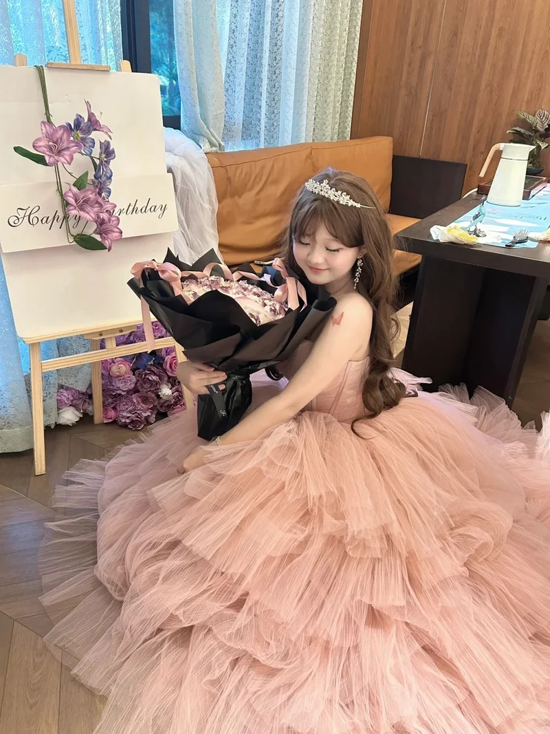 Đầm xòe công chúa chất liệu mềm mại thoải mái
